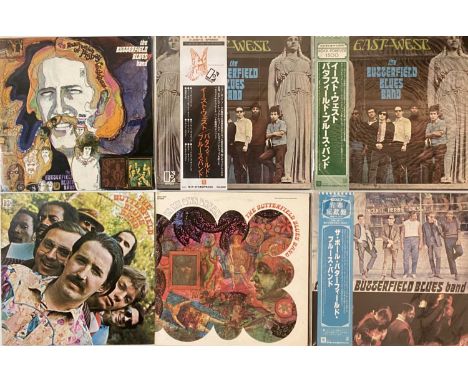 THE BUTTERFIELD BLUES BAND - LPs. A wonderful selection of 10 LPs by The Butterfield Blues Band. Titles include East-West (x2