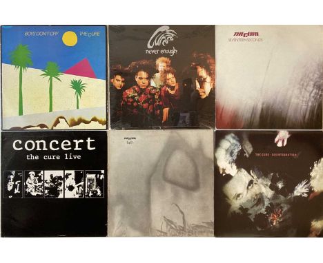 THE CURE - LPs/ 12" PACK. A superb collection of 12 LPs/ 12" by British favourites The Cure. Titles include Seventeen Seconds