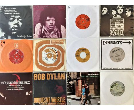 CLASSIC/ BLUES/ PROG ROCK - 7" COLLECTION. A quality collection of around 36 7" singles. Artists/ titles include The Jimi Hen