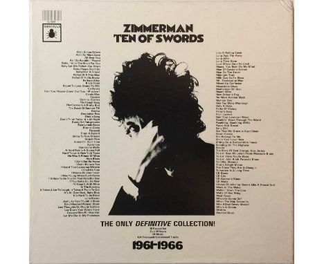 BOB DYLAN - ZIMMERMAN: TEN OF SWORDS LP BOX-SET (CL16319). Here we have a gorgeous 10 LP privately released box-set by Bob Dy