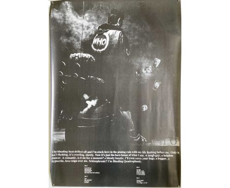THE WHO QUADROPHENIA POSTER TEN COPIES. Ten copies of a later printing of a poster for The Who - Quadrophenia. Each to measur