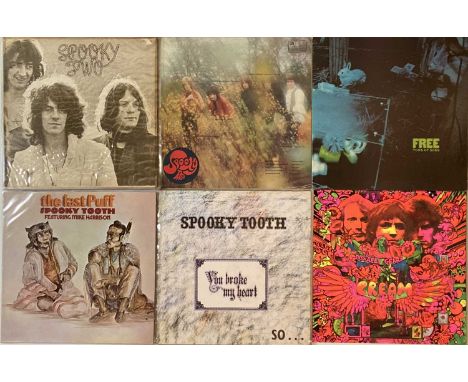 BLUES ROCK/ PSYCH/ PROG - LPs. Here we have a quality selection of 8 LPs. Artists/ titles include Free - Tons Of Sobs (ILPS 9