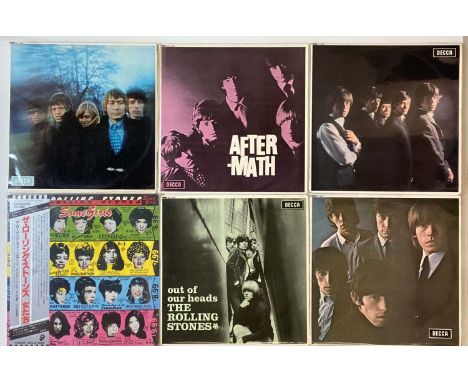 THE ROLLING STONES/RELATED - LP COLLECTION. Impressive back-catalogue of 20 x LPs plus 1 x 10" (21 releases in total). Titles