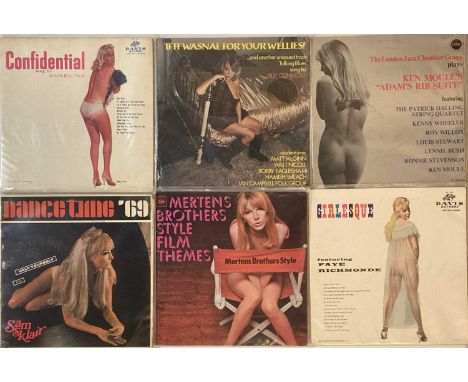 EXOTICA/EROTICA/CHEESCAKE - 'NUDE' SLEEVE DESIGN LPs. Getting the pulse going (for some!) with this cheeky collection of 31 x