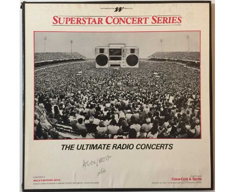 BOB DYLAN / TOM PETTY - SUPERSTAR CONCERT SERIES (LP BOX-SET). Here we have a rare LP box-set of live recordings by Bob Dylan