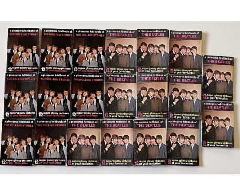 PIXERAMA PHOTOBOOKS - STONES AND BEATLES. 20 original 'Pixerama' mini-photobooks to include 12 that feature Beatles image and