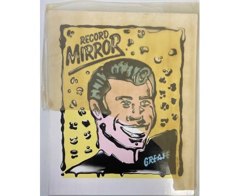 BUSH HOLLYHEAD ORIGINAL RECORD MIRROR COVER ARTWORK. Collection of work from the studio of Bush Hollyhead, an acclaimed graph