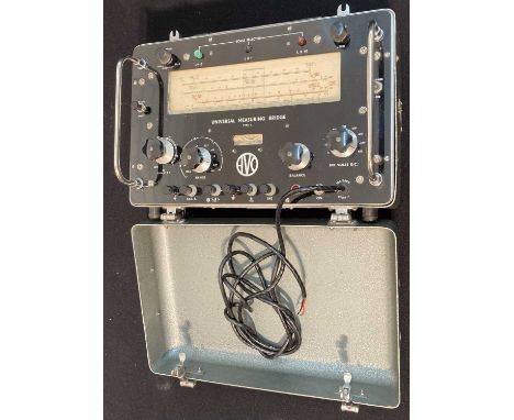 An Avo Universal Measuring Bridge Type 1 (untested, clean condition) and a boxed (sealed for storage purposes) c 1960s milita