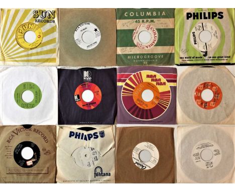 ROCK N ROLL/ ROCKABILLY - 7" COLLECTION. A smashing collection of around 59 7" singles, too include many US original pressing