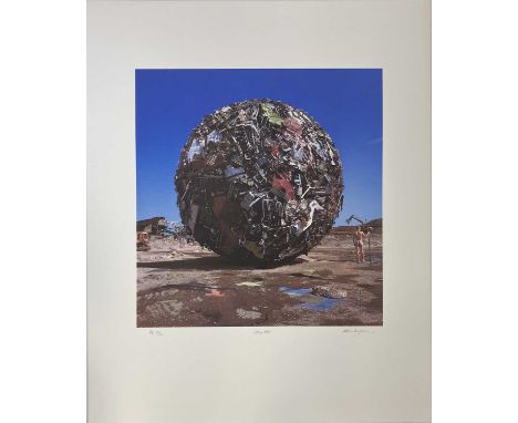 ANTHRAX / STORM THORGERSON STOMP 442 SIGNED FINE ART PRINT. A signed, high-quality fine art print of an image by Storm Thorge