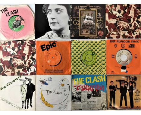 PUNK/NEW WAVE/INDIE - 7". Cool collection of around 160 x essential 7". With cuts from the likes of The Clash, Babyshambles, 