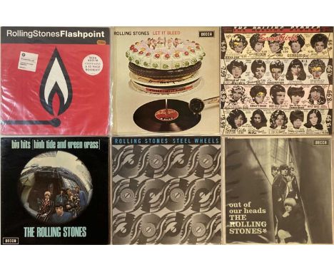 THE ROLLING STONES - LPs. A smashing pack of 6 LPs by The Rolling Stones. Titles include Some Girls (CUN 39108, original pres