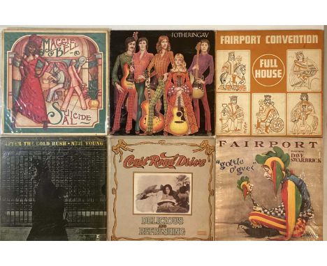 FOLK/ FOLK ROCK - LPs. A lovely collection of 21 LPs. Artists/ titles include Fairport Convention inc Full House (ILPS 9130, 