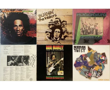 SOUL/FUNK/DISCO &amp; REGGAE - LP/12". Smart collection of 47 x clean LPs/12". Artists/titles include The Persuasions - Acape