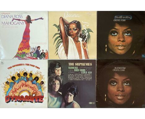 DIANA ROSS/THE SUPREMES - LP/12" COLLECTION. Brill back-catalogue from Diana Ross/The Supremes with around 52 x LPs/12" inclu