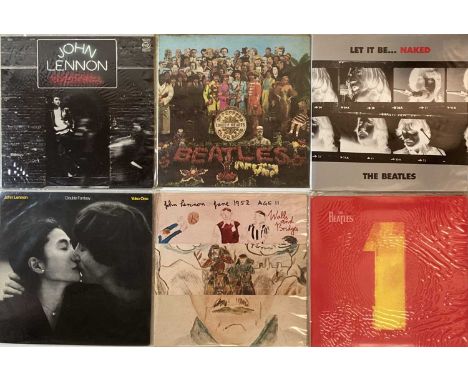 THE BEATLES AND RELATED - LP COLLECTION. Here we have a smashing collection of 8 LPs by The Beatles and members solo releases