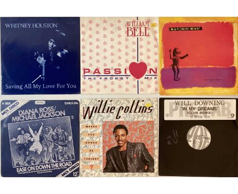 SOUL/ FUNK/ DISCO - 12" SINGLES. A quality selection of around 150 12" singles. Artists include Diana Ross/ Michael Jackson, 