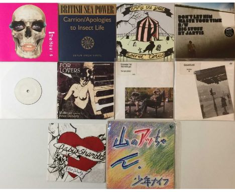 INDIE/ ALT - 7" PACK. A smashing collection of 10 7" singles. Artists/ titles include British Sea Power - Carrion (RTRADES092