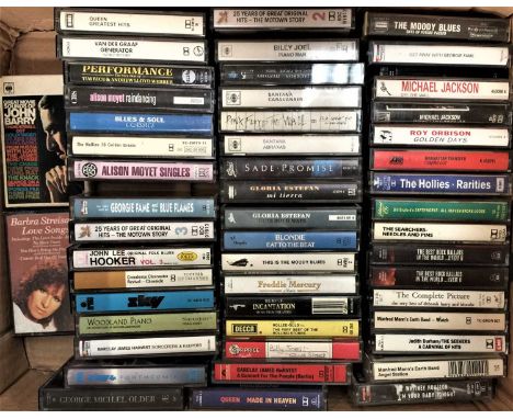 LARGE CD/ CASSETTE COLLECTION. An extensive, genre-spanning collection of around 800 CDs &amp; cassettes. Artists include Blo