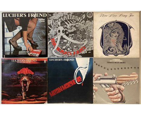CLASSIC/HEAVY/BLUES-ROCK - LPs. Rockin' out once more with these 69 x ace LPs. Artists/titles include Lucifer's Friend inc. M