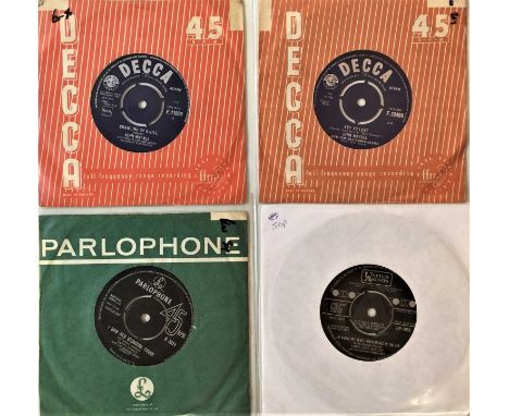 BLUES ROCK/ R&amp;B - 7" RARITIES. Here we have a smashing pack of 4 7" rarities. Artists/ titles include John Mayall inc Cra