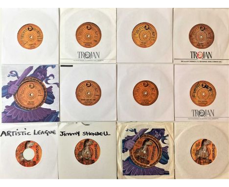 TROJAN RECORDS 7" COLLECTION. Super collection of approximately 50 x 7" from the Trojan catalogue. There'll be some duplicati