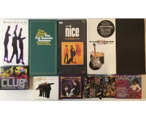 CLASSIC ROCK/ MOD/ PROG - CD BOX-SETS. A wonderful collection of 15 CD box-sets. Artists/ titles include Various - The Famous