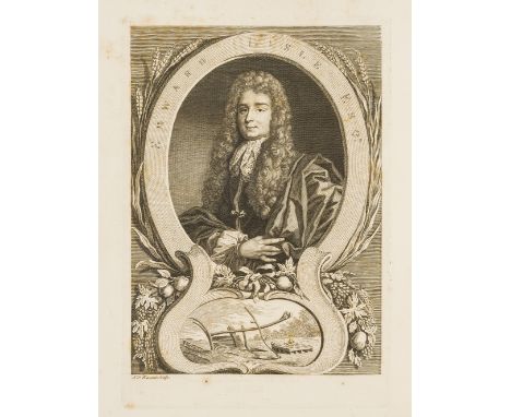Agriculture.- Lisle (Edward) Observations in Husbandry, engraved portrait frontispiece, errata leaf at end, contemporary calf