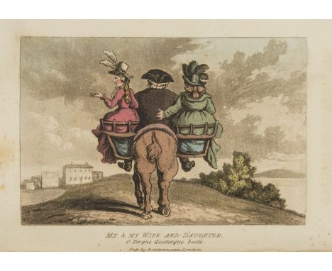 [Bunbury (Henry William)], "Geoffrey Gambado". An Academy for Grown Horsemen [and] Annals of Horsemanship, 2 parts in 1 vol.,