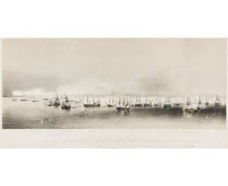 NO RESERVE Russia.- Crimean War.- O'Reilly (Lt. Montagu), After. The Combined Fleets of England, France, & Turkey, attacking 