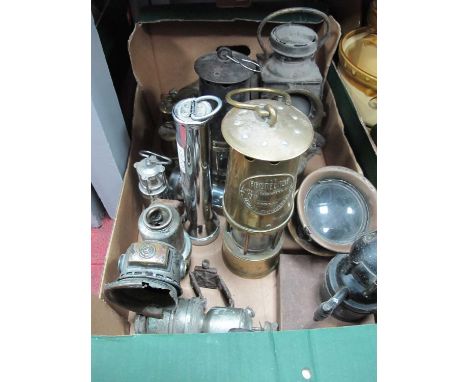 Concordia Dry Battery Torch, (The Concordia Safety Lamp Co, LTD Cardiff), Lucas Lamp, Blow Torch:- One Box.