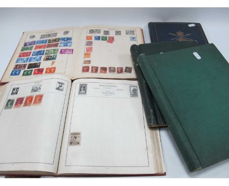 Stamps; A world stamp collection (including British Commonwealth), early to modern, housed in two 'Strand' albums, two loose 