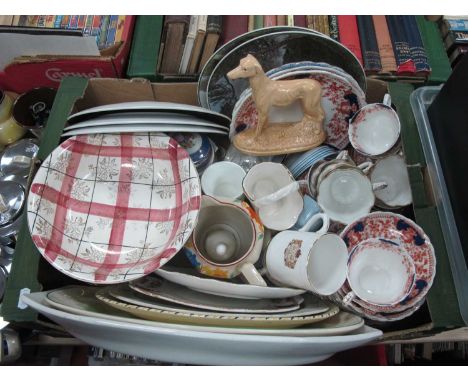 R. Doulton Cabinet Plates, Niagara Falls, Murray River, Gums, Meats Plates, China Tea Service:- One Box