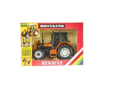 Britains 9518 Renault Tractor, VG in G box, 