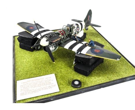 Peter Cooke was a scratch-built scale model maker active during the 1970s to 1990s.  He specialised in Second World War aircr