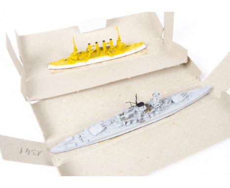 Navis Neptun (N) and Mercator 1:1250 scale Waterline Models, Mercator 331 'St Louis', N 1034A 'Admiral Scheer', N 1118 'HMS G