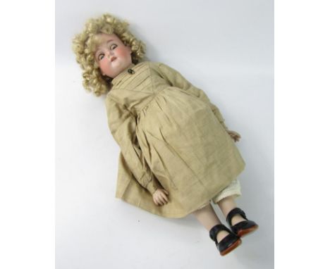 An Armand Marseilles bisque head doll, 370, AM-3-DEP.