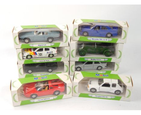 Corgi Mobil Performance Car Collection die cast vehicles, boxed. (8)