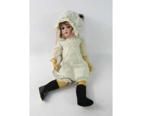 A Simon Halbig bisque head doll, 1079.8.