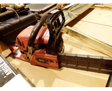 XXX tools, chainsaw and logmaster stand 