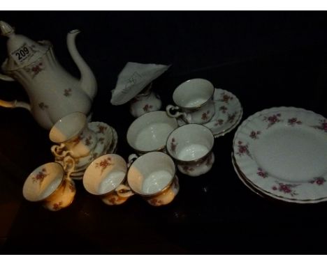 Richmond tea and coffee set including pot, sugar bowl, cream jug, 6 plates, 6 cups and 6 saucers