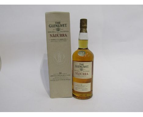 The Glenlivet Nadurra single malt 16 year old Scotch Whisky, 1ltr, boxed       