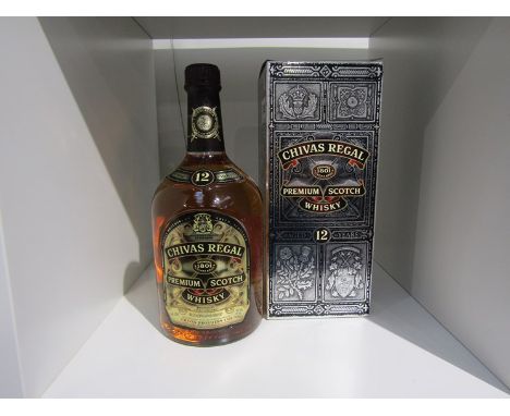 Chivas Regal 12 years old Premium Scotch Whisky, 1ltr boxed
