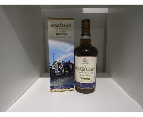 The Macallan Single HIghland Malt vintage travel collection Twenties, 1920's, 500ml boxed