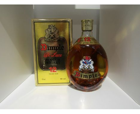 Dimple de Luxe 12 years Old Scotch Whisky, 75cl boxed