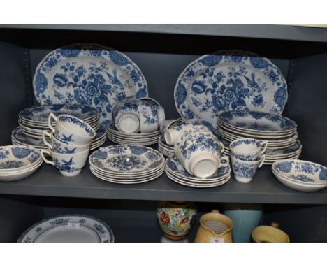a part tea and dinner service by Ridgway in the Windsor design