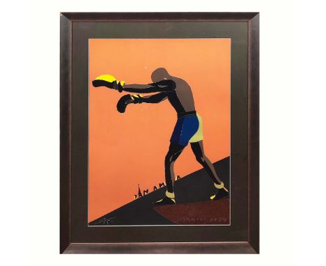 EDUARDO ARROYO (1937-2018). DIRECT PANAMA, 1984. (d) Lithograph, 86cm x 76cm, signed and numbered 107/150, framed.