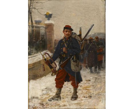                     CASTRES,             Édouard (1838 Genf - 1902 Annemasse)    Französischer Soldat aus dem Deutsch-Französ