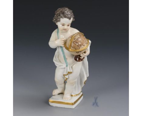 Allegorie der Astronomie. Meissen. Schwertermarke, 1934-1945, 1. Wahl. Modell-Nr.: 1797. Entwurf: 1752.                     K