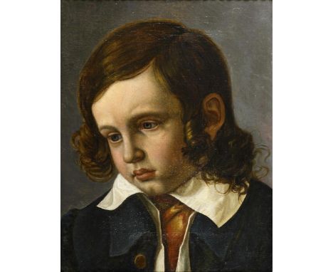                     LUND,             Johann Ludvig - zugeschrieben (1777 Kiel - 1867 Kopenhagen)    Porträt eines KnabenÖl/L